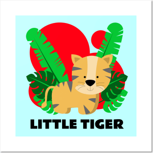 Little Tiger | Cute Posters and Art